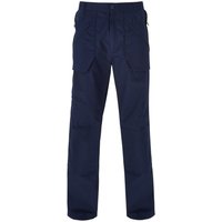 Trojan Mens Navy Action Work Trousers 32S ARC04939