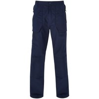 Trojan Mens Navy Lined Action Trousers 32S ARC04948