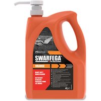 Swarfega Orange Hand Cleanser 4L Pump Bottle ARC03557