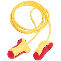 Howard Leight Honeywell Laser Lite Corded Earplug Pack of 100 Yellow