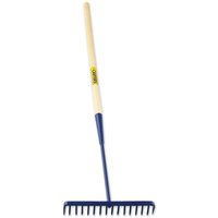 Pegdev Tarmac Rake Tubular All Steel 16 Tooth 1800mm Heavy Duty