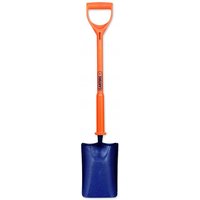 Pegdev Trenching GPO Trencher Shovel Spade Poly Fibre 2 Way with Lug in Yellow