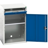Bott Verso Computer Cupboard 650x550x1000m With Shelf And Keyboard Drawer