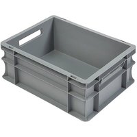 Barton 15Litre Euro Container Grey 400X300X170mm Pack Of 5