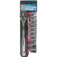 Hilka Socket and Spanner Set, Metric, Pack of 12 (Product Code: 01201102)