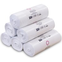 White Square Bin Liner 30L (30 Rolls)