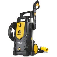 V-Tuf V5 110V x 2 Tough Diy Site Electric Pressure Washer - 2175PSI, 150Bar, 6L/min - 8 M Hi-Vis Hose & 5m Cable