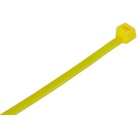 Krimpterm Yellow Cable Ties (Pack of 100)