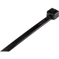 Krimpterm Black 4.5mm x 200mm Releasable Cable Ties (Pack of 100)