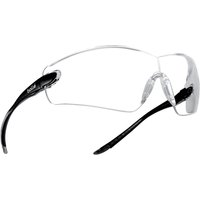 Bolle COBRA Safety Glasses, Anti-Fog, UV Protection, Clear, Black, Grey Polycarbonate Lens, Polycarbonate