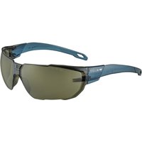 Bolle Safety SWIFTN Safety Glasses, Anti-Mist Coating, Smoked, Blue Polycarbonate Lens, Polycarbonate