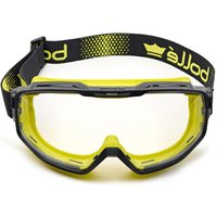Bolle Safety UNIVGN10W Yellow Vented Universal Goggles - PLATINUM®...