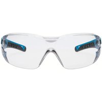 uvex pheos nxt Safety Glasses, Anti-Fog, Anti-Scratch, Clear, Anthracite, Blue Polycarbonate Lens, Plastic