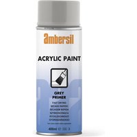 Ambersil 20189-AA Acrylic Paint Grey Primer 400ml