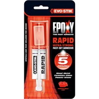 Evo-Stik Epoxy Rapid 5 Min 2 x 15ml 30613667