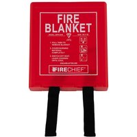 RS PRO Fibreglass Plastic Fire Blanket