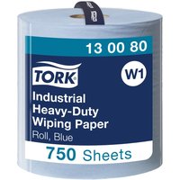 Tork Industrial Heavy-Duty Wiping Roll Paper Towel, 255 m x 369 mm, 3, 750 Sheets