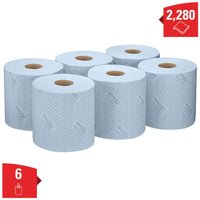 WYPALL WypAll L20 Centrefeed (7302) Roll Paper Towel, 200 x 380 mm, 2 Ply, 380 Sheets