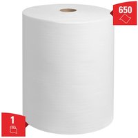 WYPALL X60 General Clean Multi-task Cleaning Cloths 8349 White Cloths for General Cleaning, Dry Use, Roll of 650 Per