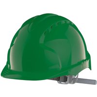 JSP Evo3 Green Vented Slip-Ratchet Safety Helmet ARC12605