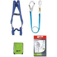 Miller with Shock-Absorbing Lanyard, Lanyard-2 m, Harness, Bag