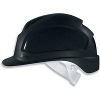Uvex Pheos B Black Vented Slip-Ratchet Safety Helmet ARC51024