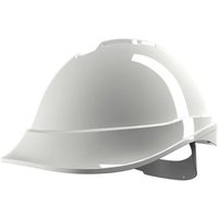 MSA Safety V-Gard 200 White Safety Helmet Ventilated Adjustable