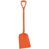 Vikan Shovel Blade Width 271 mm, 1.04 m, Polypropylene, Orange