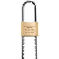 Burg-Wächter Magno Keyed to Differ Long-Shackle Adjustable Padlock