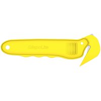 Moving Edge Dispo Lite Yellow Disposable Box Cutter (Pack of 25)