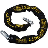 Burg Wächter SKM 8/90 Chain 8mm 90cm Black Hardened Steel Textile-...