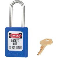 Master Lock Zenex Blue Steel Lockout Padlock ARC07894
