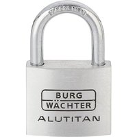 Burg Wächter 36021 770 Padlock 30mm Aluminium Keyed-Different Rust...