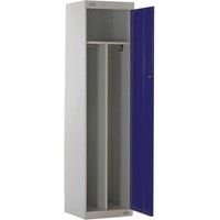 Link 51 Dark Blue Garment Locker + Cam Lock 450mm x 1800mm x 450mm