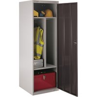 Link 51 Dark Grey Four-Compartment Crew Locker