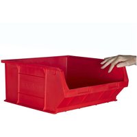 Barton Topstore TC6 Red Plastic Storage Bin 375mm x 420mm x 182mm