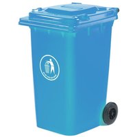 GPC Blue 240L Wheelie Bin