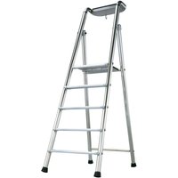 Tubesca 5 Tread Super Pro Platform Step Ladder