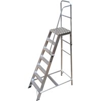 TB Davies 7-Tread Single-Sided Heavy-Duty Machine Steps
