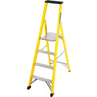 TB Davies 4 Tread INSUL8-P Fibreglass Professional Platform Step Ladder