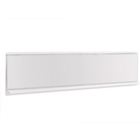 Clear Self-Adhesive Ticket Holder 100mm x 24mm (Pack of 100)