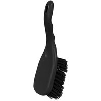 Hillbrush Black Resin-Set Stiff/Medium Short-Handled Utility Brush
