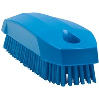 Vikan Blue Scrubbing Brush, 17 mm bristle length, Polyester bristle material