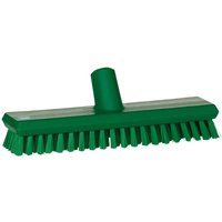 Vikan Hard Bristle Green Scrubbing Brush Green, 24 mm bristle length, Polyethylene Terephthalate bristle material