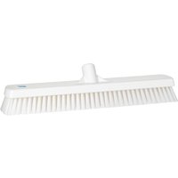 Vikan Broom, White With Polypropylene Bristles for Floors, Wall