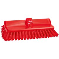 Vikan Red Scrubbing Brush, 41 mm bristle length, Polyester bristle material
