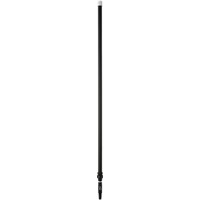 Vikan Black Aluminium Telescopic Broom Handle 1.575 m for use with 5500 and 7067 for Reaching High Walls and Tank, 5371