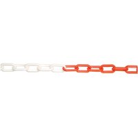 JSP RedWhite Plastic Chain 6mm x 25m ARC04431