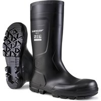 Dunlop WORK-IT FULL SAFETY Black Steel Toe Capped Unisex Safety Boots 4, EU 36 EN ISO 20345:2022