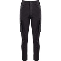 Arco Responsible Women’s Black Cargo Trousers with Kneepad Pockets 28R